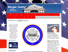 Tablet Screenshot of morganelections.com